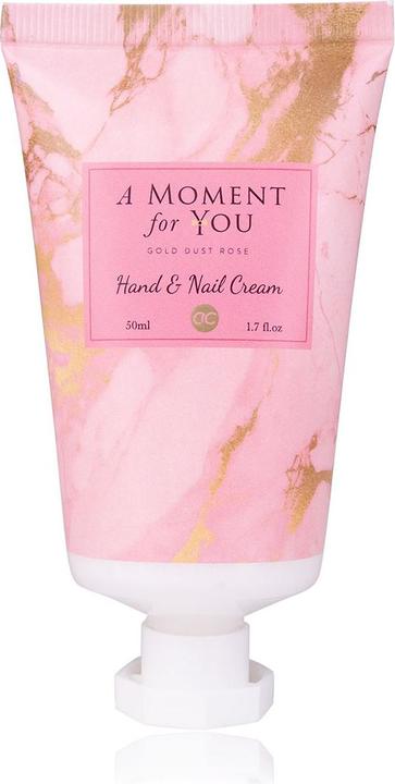 Produktbild Accentra Hand- & Nagelcreme A MOMENT FOR YOU in Tube inkl. Etui mit Karabiner (z. B. verwendbar als Taschenan