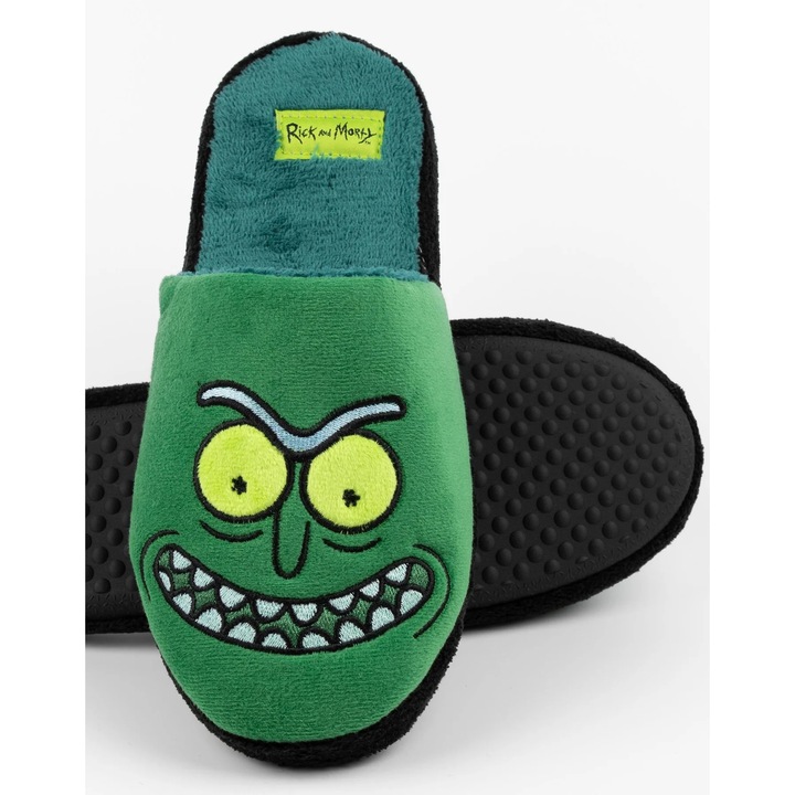 Produktbild Rick And Morty Mens Pickle Rick Slippers (45.5)