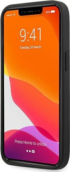 Actual product image Ferrari FESAXHCP13LBK iPhone 13 Pro/13 6.1" czarny/black hardcase On Track Carbon Stripe (Apple iPhone 13, Apple iPhone 13 Pro)