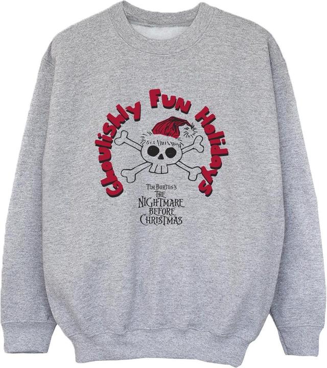 Image du produit Disney - Sweat THE NIGHTMARE BEFORE CHRISTMAS GHOUISHLY FUN HOLIDAYS - Garçon (152, 158)