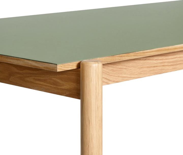 Image du produit Hübsch Oblique Esstisch Rechkteckige Olive (60 x 90 cm)