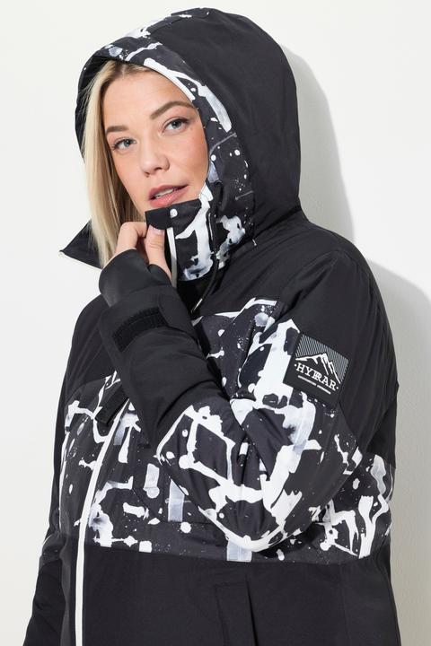 Actual product image Ulla Popken HYPRAR Abstract Print Performance Jacket (50, 52)