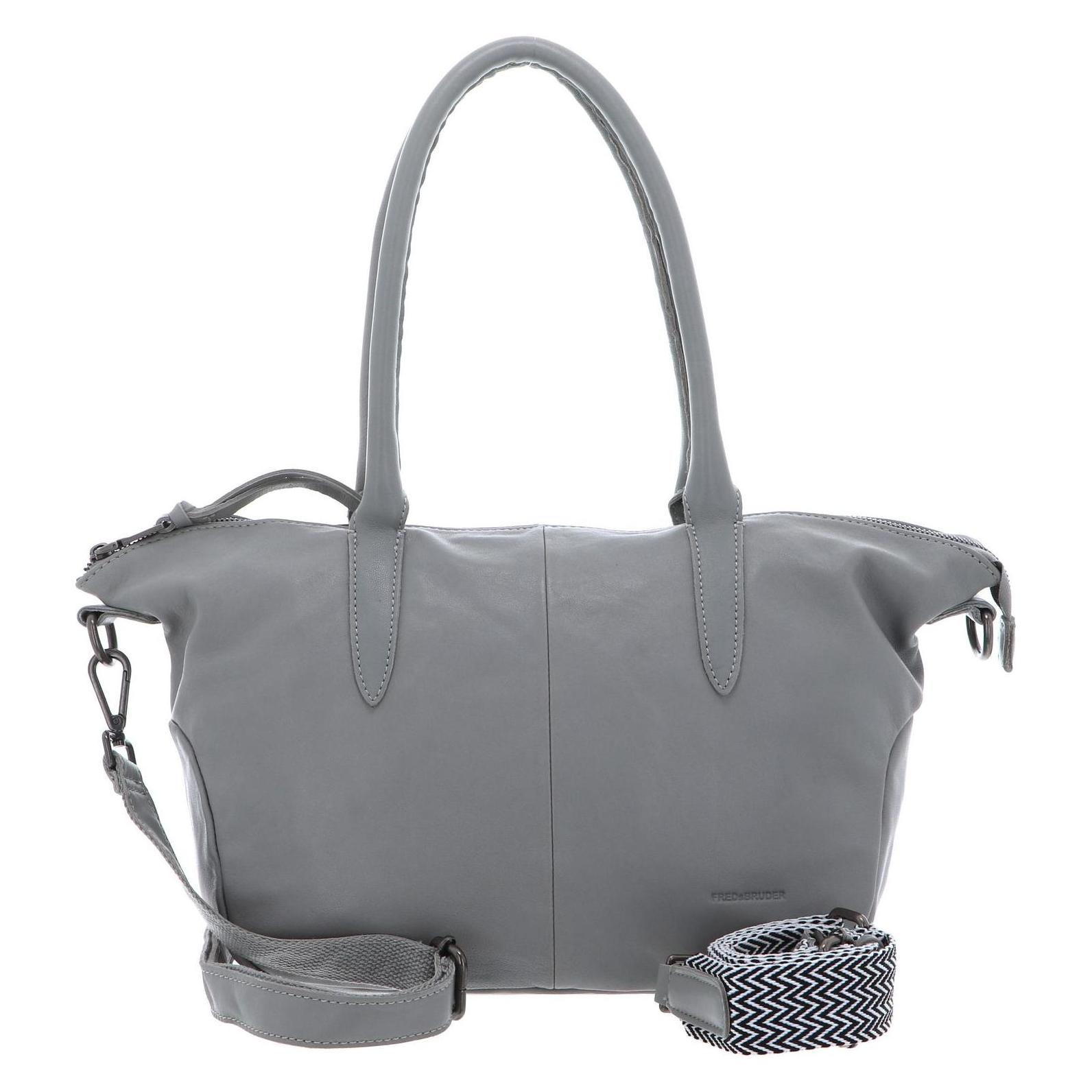 FredsBruder, Damen, Handtasche, Jeren Duffel Bag, Grau