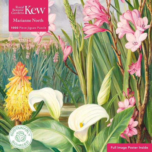 Image du produit Puzzle - Marianne North, des spécimens magnifiques dans les marais près de Tulbagh (1000 pièces)