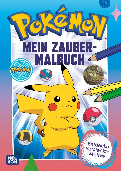 Actual product image Pokémon Activity-Buch: Mein Zaubermalbuch