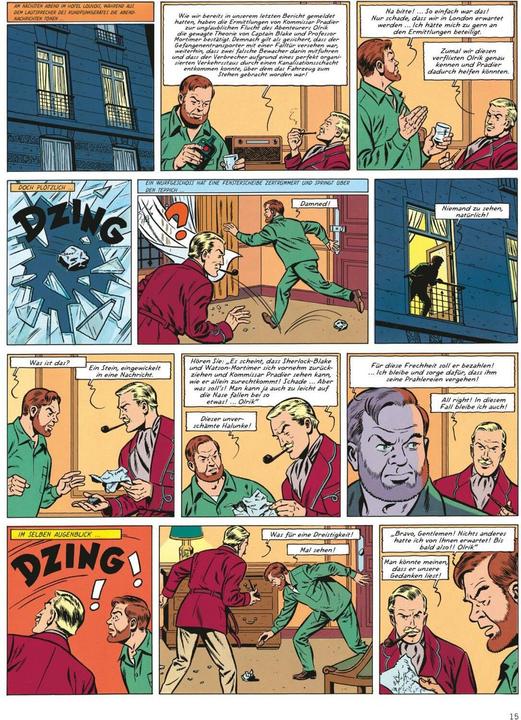 Actual product image Blake und Mortimer Bibliothek 7: Die Diamanten-Affäre (German, Edgar-Pierre Jacobs, 2025)