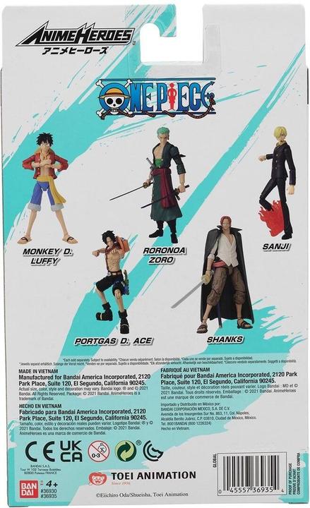 Actual product image Bandai Shanks
