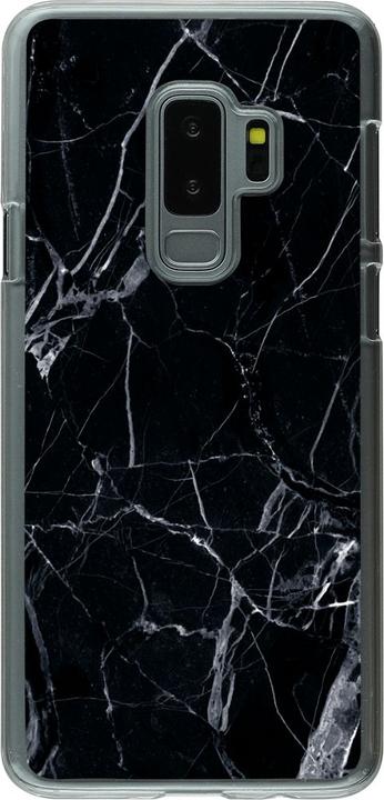 Actual product image PhoneLook Sleeve transparent Marble Black 01 (Samsung Galaxy S9+)