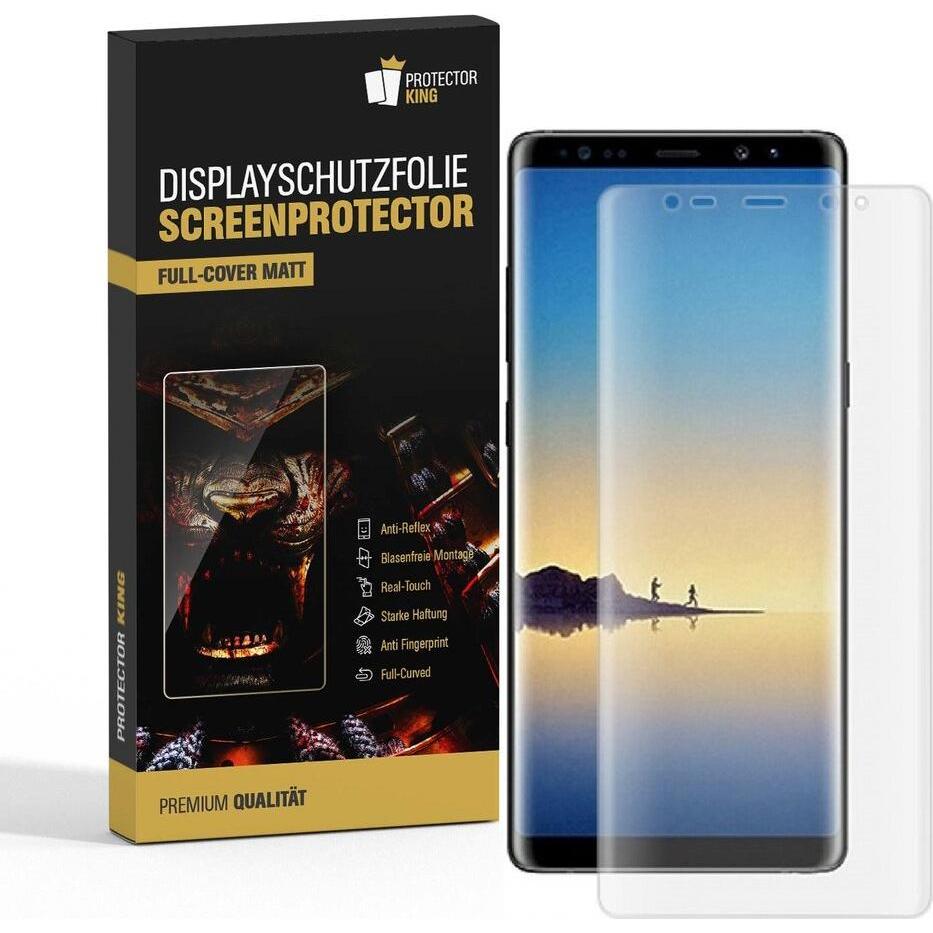 Protectorking 2x Premium Displayschutzfolie Matt Entspiegelt (2 Stück, Samsung Galaxy Note 8), Smartphone Schutzfolie