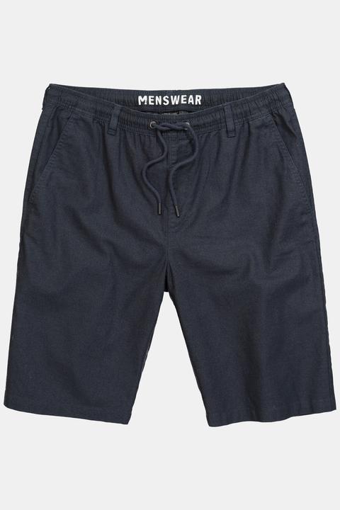 Produktbild Men+ Leinenmix-Bermuda, Relaxed Fit, Elastikbund (8XL)
