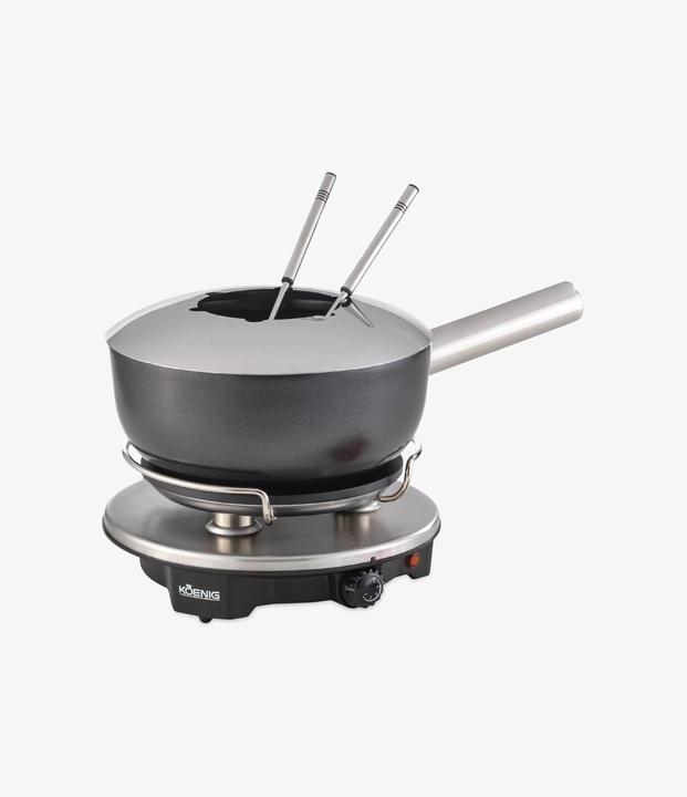 Image du produit Koenig 3 en 1 (Fondue au fromage, Fondue bourguignonne, Fondue chinoise)