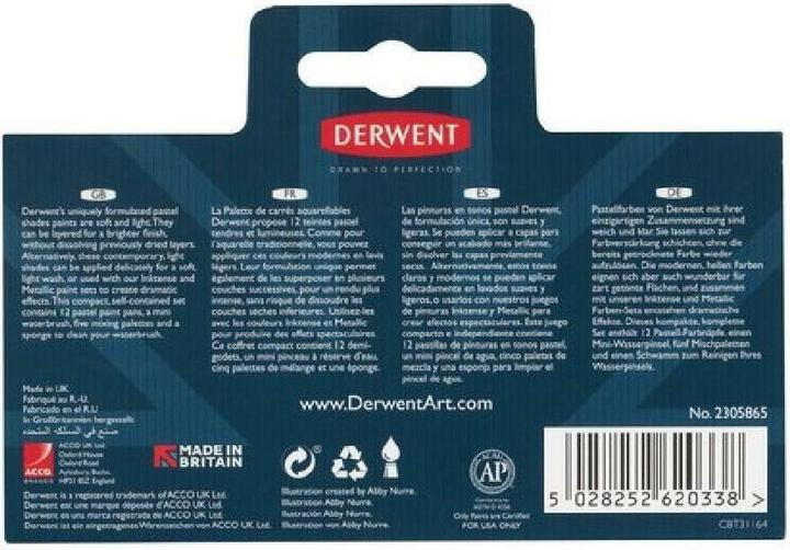 Immagine prodotto Derwent Set di colori pastello (Multicolore)