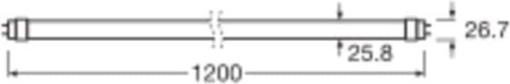 Produktbild Osram SubstiTube (G13, 16 W, 2500 lm, 1 x, C)