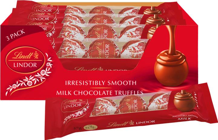 Image du produit Lindt Trio de lait (37 g)