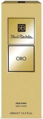 Renato Balestra Feuchtigkeitspflege Crema per il Corpo Oro Donna Body Lotion 400ml (Körperlotion, 400 ml)