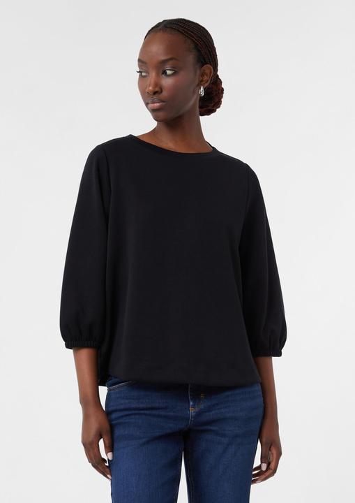 Produktbild Comma Sweatshirt Sweatshirt mit Ballonärmel und Seitenschlitzen (42)
