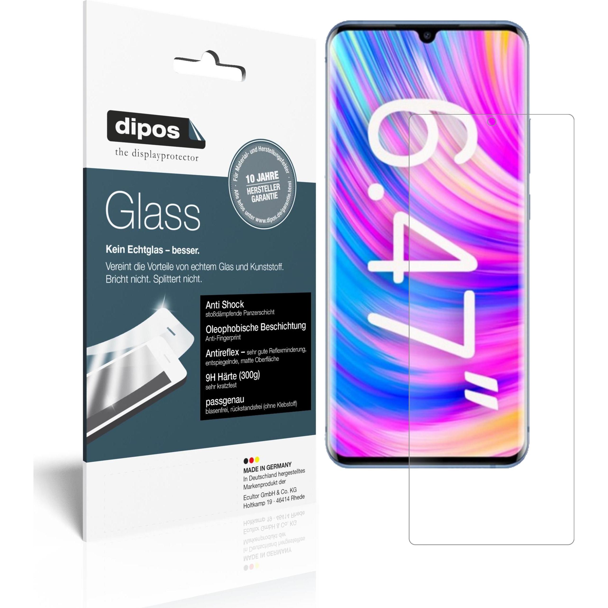 Dipos Displayschutz Anti-Shock (2 Stück, ZTE Blade 20 Pro 5G), Smartphone Schutzfolie, Transparent