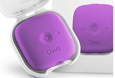 Actual product image Livia Solution for menstrual cramps Purple