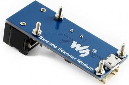 Produktbild WaveShare 1D/2D Barcode Scanner Reader Modul