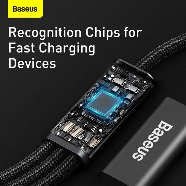 Actual product image Baseus 3in1 Kabel (1.50 m, 20 W)