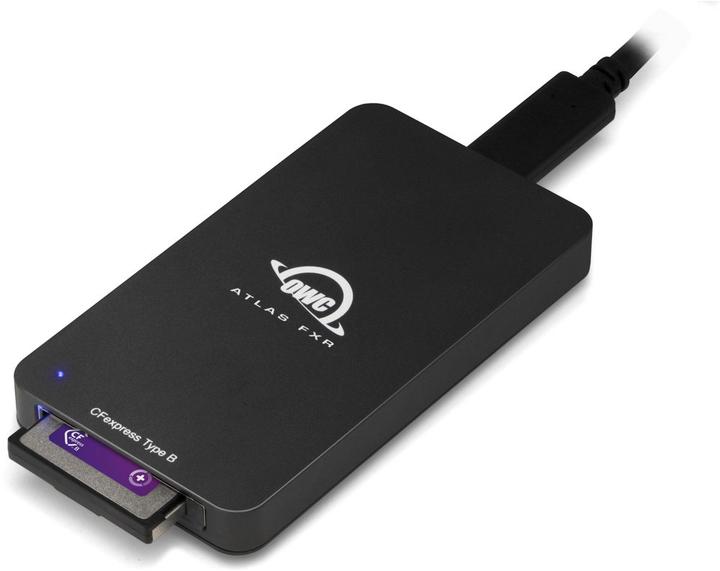Produktbild OWC Atlas FXR Thunderbolt (USB-C) + USB CFexpress Card Reader (Thunderbolt 3, USB 3.2 Gen 2)