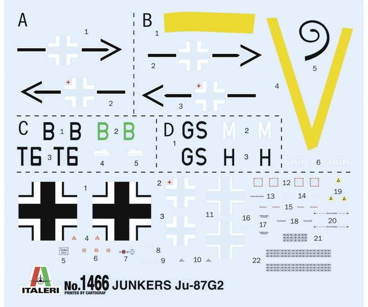 Actual product image 1:72 Ju-87G-2 Cannon Bird