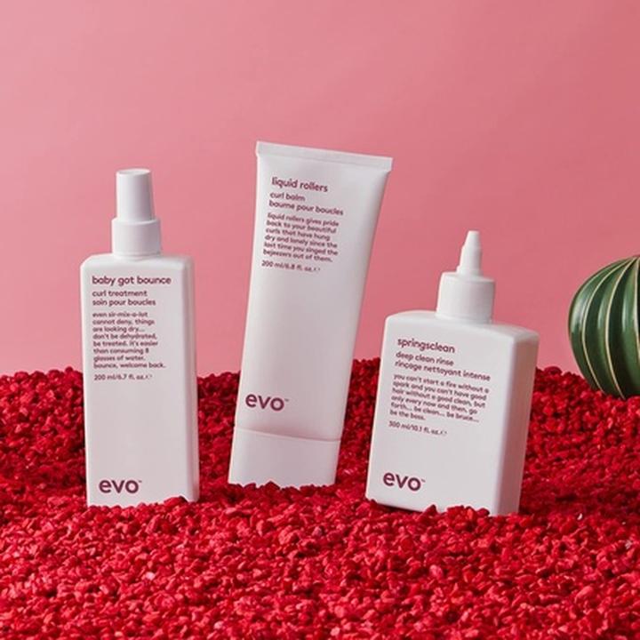 Actual product image Evo curl - Springsclean Deep Clean Rinse (1000 ml, Liquid shampoo)