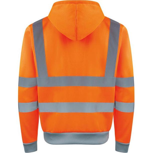 Thumbnail - Korntex, Warnweste + Warnshirt, Hi-Vis Hoodie (L)