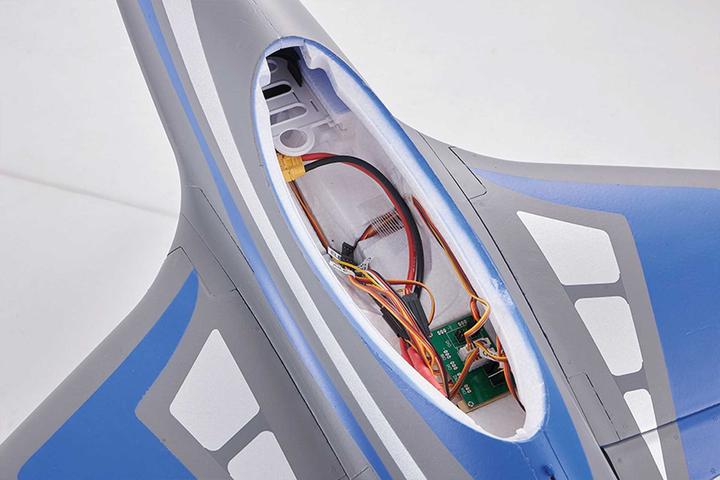 Produktbild FMS Integral EDF 80 PNP blau - 122 cm (Jet)