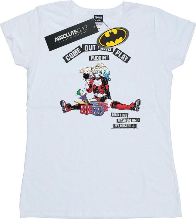 Harley Quinn Come Out And Play TShirt (XXL)