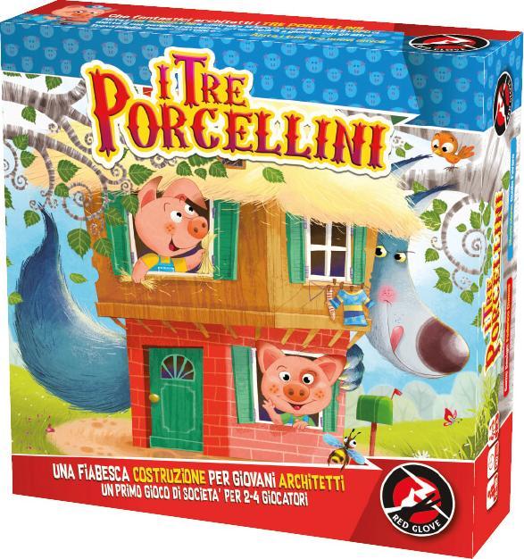 Actual product image RED The three Little Pigs