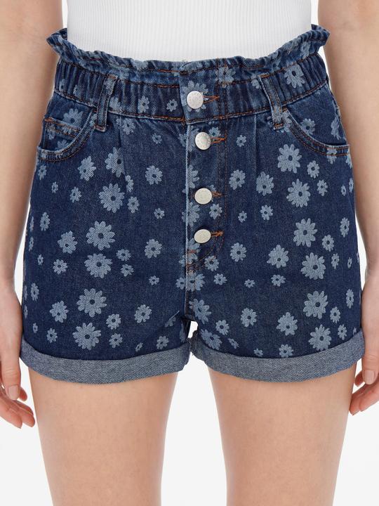 Produktbild Only ONLCuba Gänseblümchen Paperbag- Jeansshorts (XS)