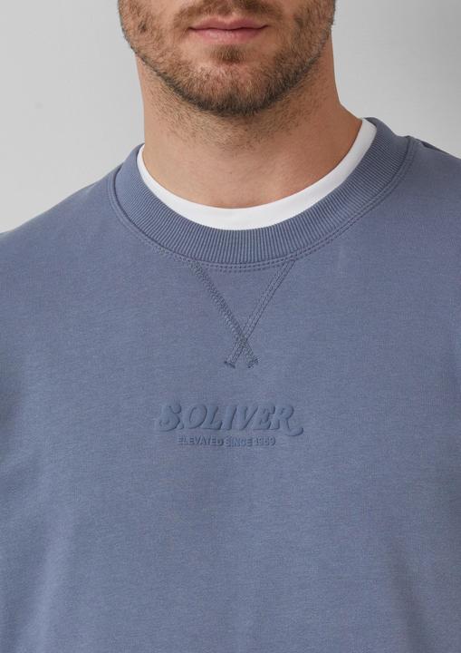 Produktbild s.Oliver Sweatshirt Sweatshirt mit Logo-Artwork (3XL)
