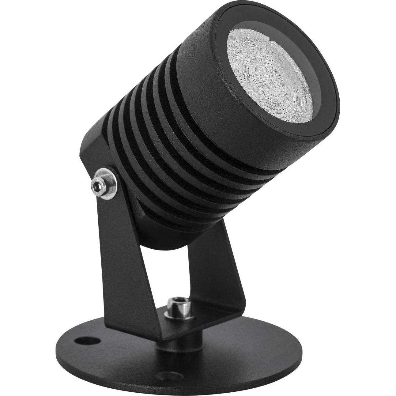 Nova Luce, Fassadenbeleuchtung, FEND LED Wandleuchte Schwarz 5W IP65 Warmweiss 5x7x12cm 9271431 (IP65)