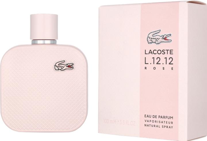 Actual product image Lacoste L.12.12 Rose EDP 100 ml (Eau de parfum, 100 ml)