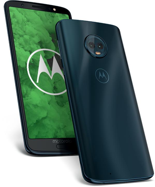 Produktbild Motorola Moto G6 Plus (64 GB, Deep Indigo, 5.93", Dual SIM + SD, 4G)