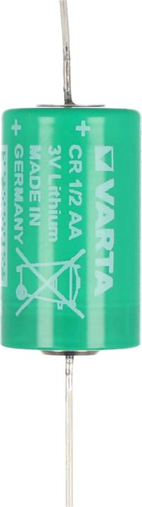 Image du produit Varta Batterie CR1/2AA, 6127 mit axialem Lötdraht (1 pcs, 1/2 AA, 950 mAh)