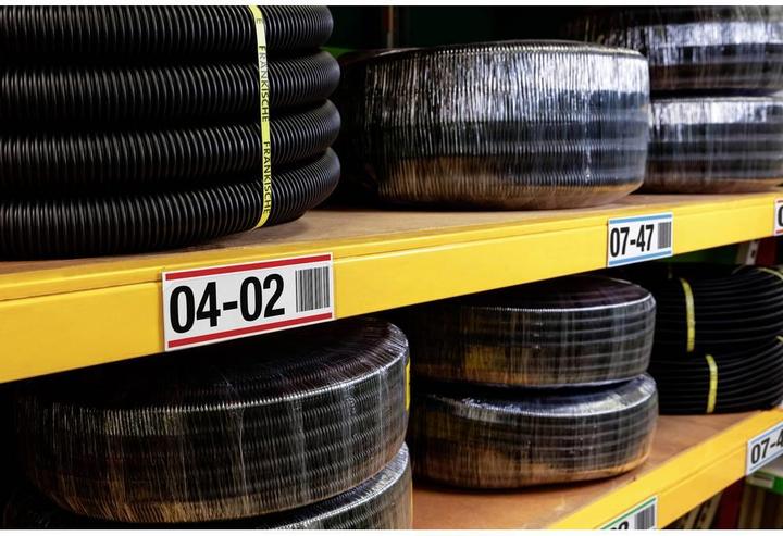 Image du produit Durable Pochette d'étiquettes HARD COVER magnétique 1/2 A5 paysage 10