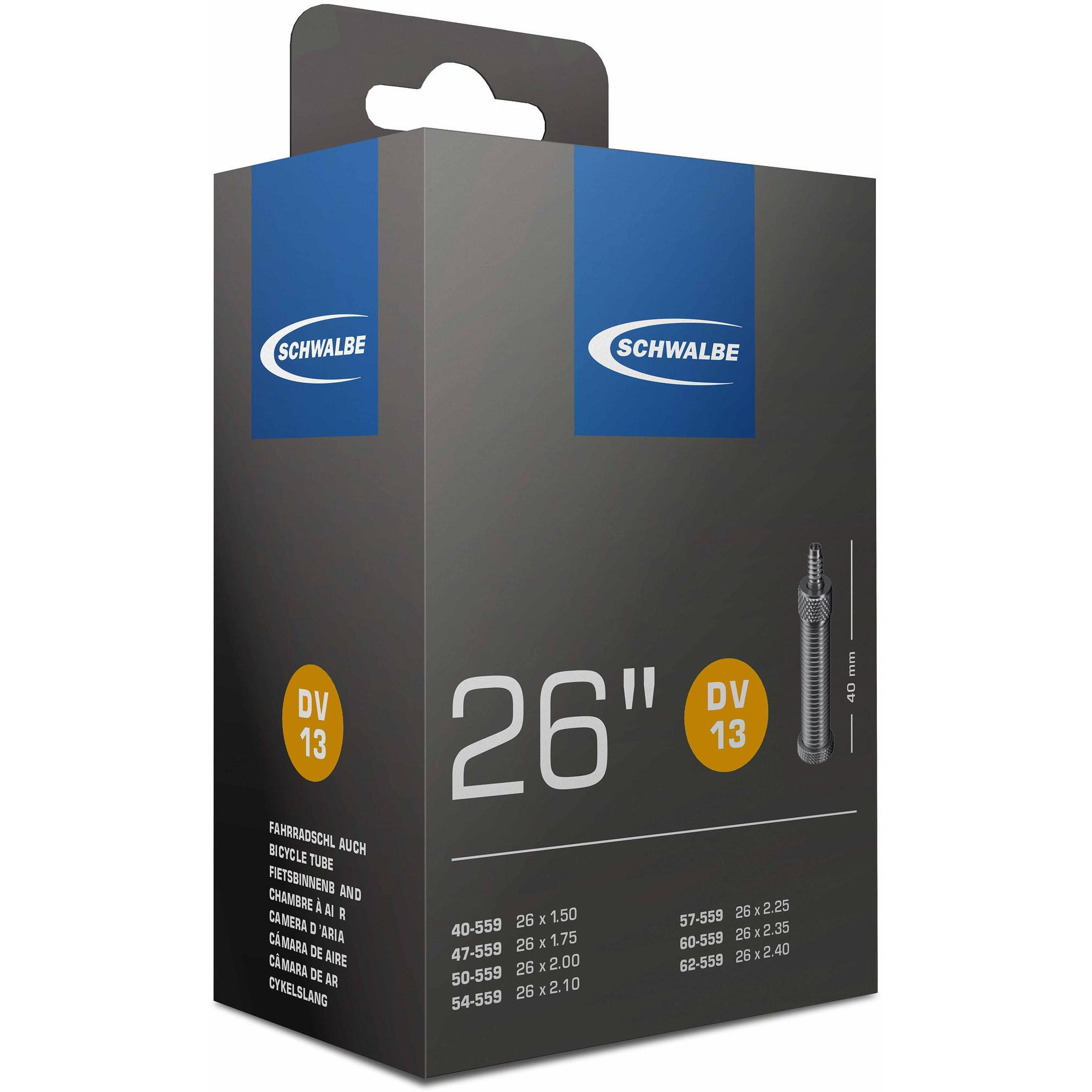 Schwalbe, Veloschlauch, (Dunlop (DV), 26", 40 mm)