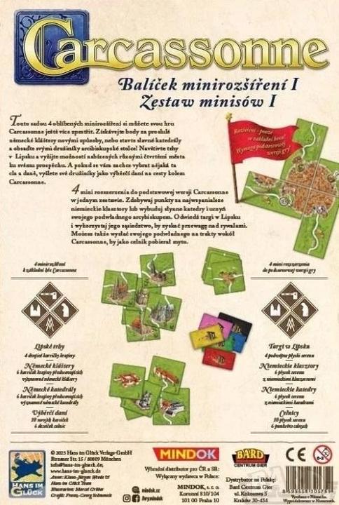 Produktbild Bard Centrum Gier Carcassonne – Erweiterungsset (2 - 5 Spieler)