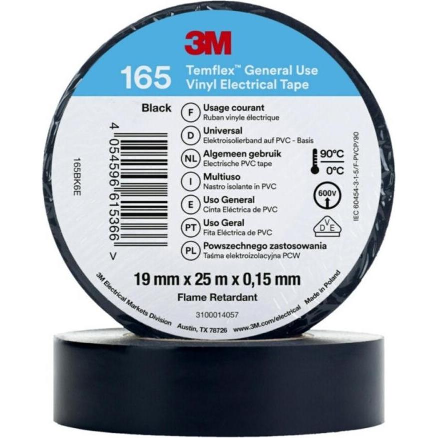 3M, Klebeband, PVC Elektro-Isolierband (19 mm)