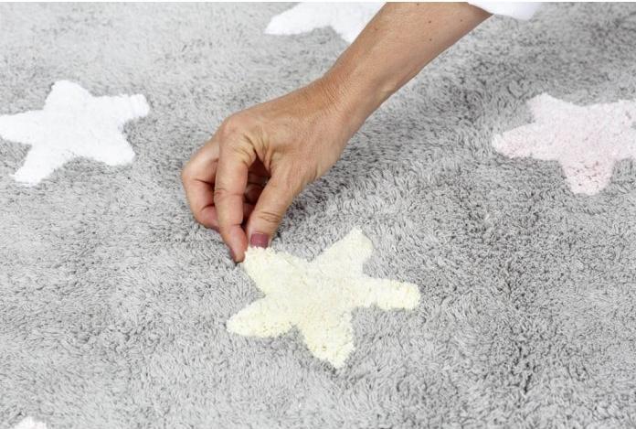 Produktbild Lorena Canals Tricolor Stars (120 x 160 cm)