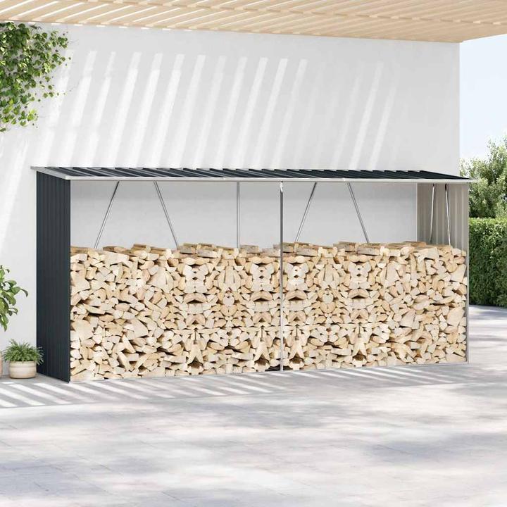 Actual product image vidaXL Brennholzlager (330 x 84 x 152 cm)