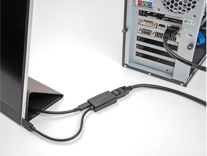 Produktbild Delock Adapter DisplayPort Buchse zu USB Type-C Stecker (DP (USB Typ-C, 15 cm)