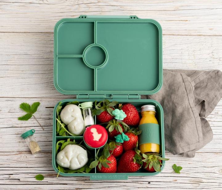 Produktbild Lekkabox Classic Lunchbox mit 4 Fächern & Trenner, forest