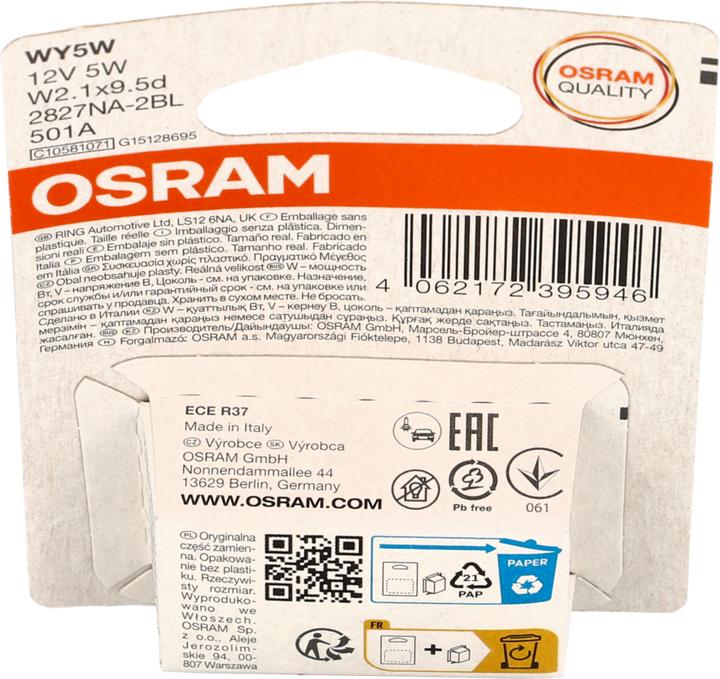 Image du produit Osram Original Line (WY5W)