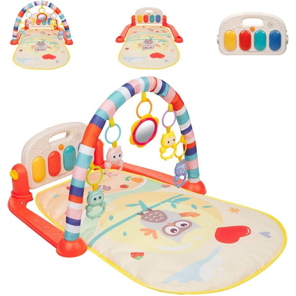 Kikkaboo, Krabbeldecke + Spielbogen, Spielbogen Krabbeldecke Happy Owl