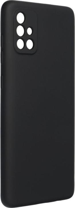 Produktbild Forcell Back panel cover OEM SILICONE case for SAMSUNG A71 black (ZTE Blade A71)