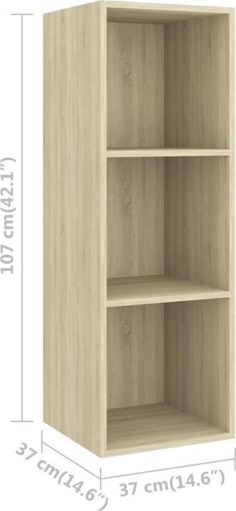 Actual product image vidaXL TV-Schrank (37 x 37 x 107 cm)