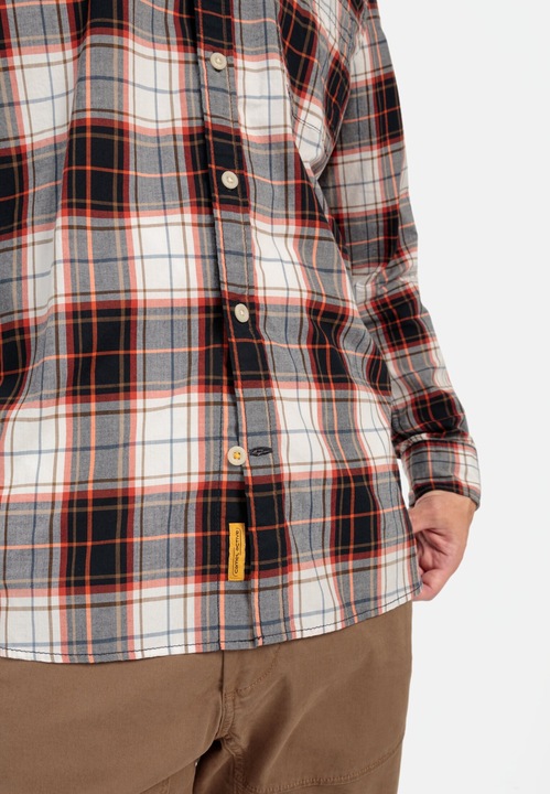 Produktbild Camel Active Langarm Hemd im Karomuster aus reiner Baumwolle (6XL)
